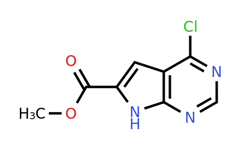 CAS 944709-69-7 | 4-Chloro-7H-pyrrolo[2,3-D]pyrimidine-6-carboxylic acid methyl ester