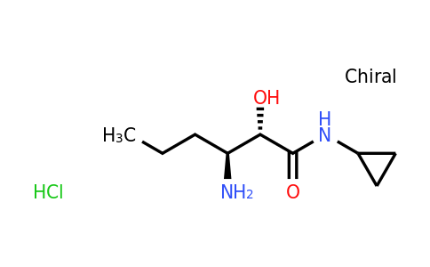 CAS 944716-73-8 | (2S,3S)-3-Amino-N-cyclopropyl-2-hydroxyhexanamide hydrochloride