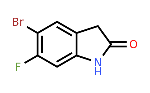 CAS 944805-66-7 | 5‐bromo‐6‐fluoro‐2,3‐dihydro‐1H‐indol‐2‐one