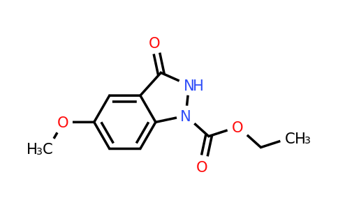 CAS 944895-58-3 | Ethyl 5-methoxy-3-oxo-2,3-dihydro-1H-indazole-1-carboxylate