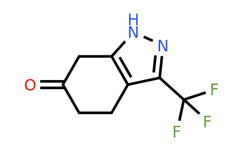 CAS 944896-15-5 | 3-(Trifluoromethyl)-1,4,5,7-tetrahydro-6H-indazol-6-one