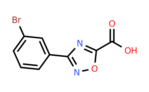 CAS 944896-66-6 | 3-(3-Bromophenyl)-1,2,4-oxadiazole-5-carboxylic acid