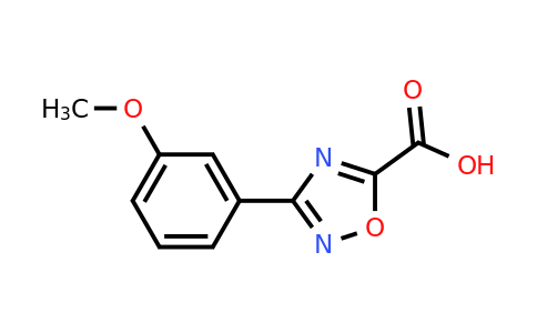 CAS 944896-69-9 | 3-(3-Methoxyphenyl)-1,2,4-oxadiazole-5-carboxylic acid