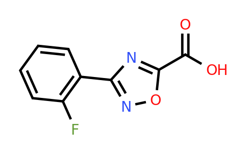 CAS 944896-72-4 | 3-(2-Fluorophenyl)-1,2,4-oxadiazole-5-carboxylic acid