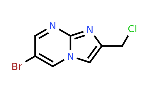 CAS 944896-76-8 | 6-Bromo-2-(chloromethyl)imidazo[1,2-A]pyrimidine