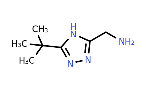 CAS 944896-87-1 | (5-Tert-butyl-4H-1,2,4-triazol-3-YL)methanamine