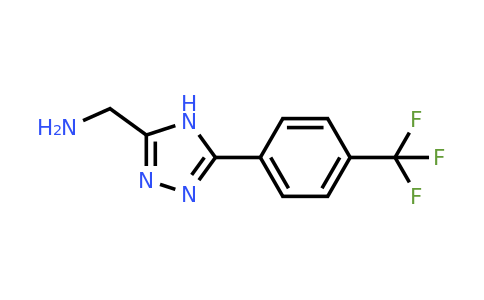 CAS 944896-96-2 | 1-(5-[4-(Trifluoromethyl)phenyl]-4H-1,2,4-triazol-3-YL)methanamine