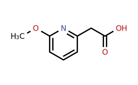 CAS 944896-97-3 | (6-Methoxy-pyridin-2-YL)-acetic acid