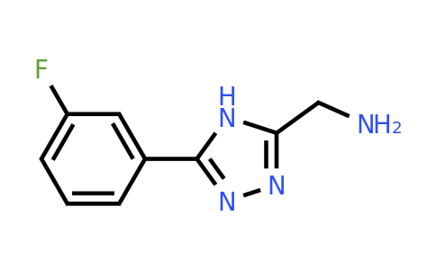 CAS 944896-99-5 | 1-[5-(3-Fluorophenyl)-4H-1,2,4-triazol-3-YL]methanamine