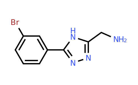 CAS 944897-02-3 | 1-[5-(3-Bromophenyl)-4H-1,2,4-triazol-3-YL]methanamine