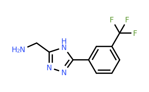 CAS 944897-05-6 | (5-[3-(Trifluoromethyl)phenyl]-4H-1,2,4-triazol-3-YL)methanamine
