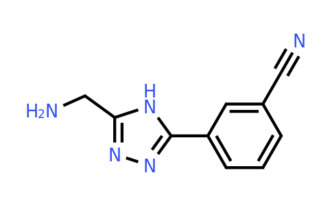 CAS 944897-08-9 | 3-[5-(Aminomethyl)-4H-1,2,4-triazol-3-YL]benzonitrile