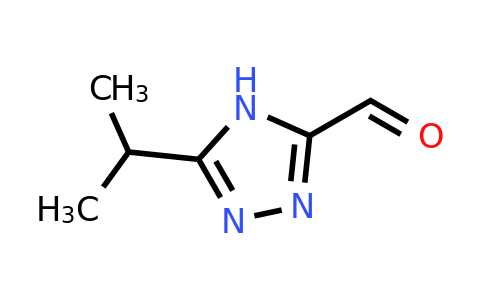 CAS 944897-17-0 | 5-(Propan-2-YL)-4H-1,2,4-triazole-3-carbaldehyde