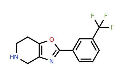 CAS 944897-21-6 | 2-[3-(Trifluoromethyl)phenyl]-4,5,6,7-tetrahydro[1,3]oxazolo[4,5-C]pyridine