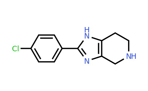 CAS 944897-33-0 | 2-(4-Chlorophenyl)-1H-imidazo[4,5-C]piperidine