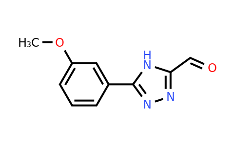 CAS 944897-35-2 | 5-(3-Methoxyphenyl)-4H-1,2,4-triazole-3-carbaldehyde