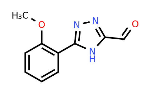 CAS 944897-39-6 | 5-(2-Methoxyphenyl)-4H-1,2,4-triazole-3-carbaldehyde