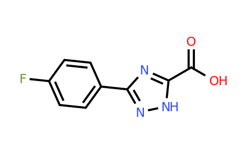 CAS 944897-42-1 | 3-(4-Fluorophenyl)-1H-1,2,4-triazole-5-carboxylic acid