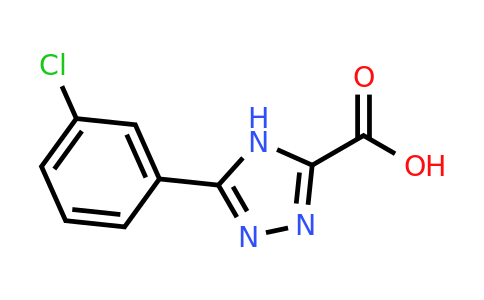 CAS 944897-45-4 | 5-(3-Chlorophenyl)-4H-1,2,4-triazole-3-carboxylic acid