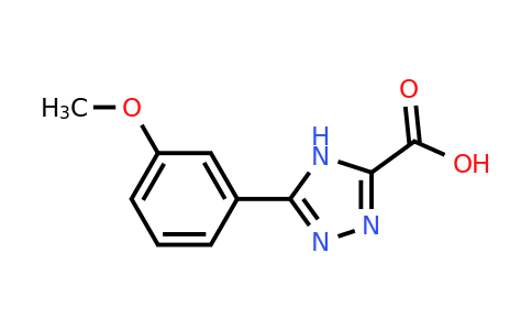 CAS 944897-48-7 | 5-(3-Methoxyphenyl)-4H-1,2,4-triazole-3-carboxylic acid