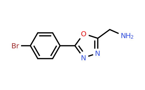 CAS 944897-66-9 | 1-[5-(4-Bromophenyl)-1,3,4-oxadiazol-2-YL]methanamine