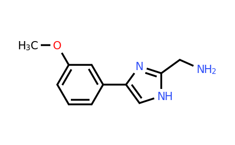 CAS 944897-83-0 | (4-(3-Methoxyphenyl)-1H-imidazol-2-YL)methanamine