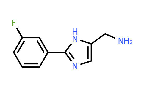 CAS 944897-85-2 | 1-[2-(3-Fluorophenyl)-1H-imidazol-5-YL]methanamine