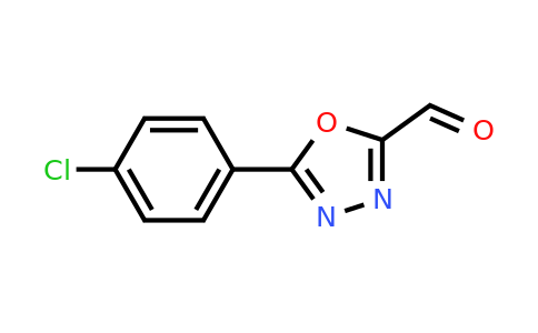 CAS 944897-86-3 | 5-(4-Chlorophenyl)-1,3,4-oxadiazole-2-carbaldehyde