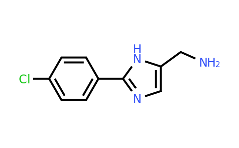 CAS 944897-87-4 | 1-[2-(4-Chlorophenyl)-1H-imidazol-5-YL]methanamine