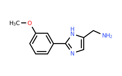 CAS 944897-91-0 | 1-[2-(3-Methoxyphenyl)-1H-imidazol-5-YL]methanamine
