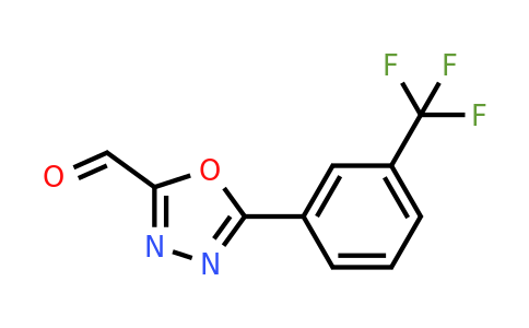 CAS 944897-96-5 | 5-[3-(Trifluoromethyl)phenyl]-1,3,4-oxadiazole-2-carbaldehyde