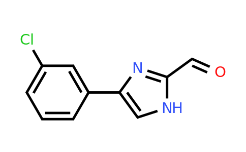 CAS 944897-99-8 | 4-(3-Chlorophenyl)-1H-imidazole-2-carbaldehyde