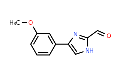 CAS 944898-01-5 | 4-(3-Methoxyphenyl)-1H-imidazole-2-carbaldehyde