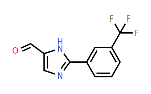 CAS 944898-07-1 | 2-[3-(Trifluoromethyl)phenyl]-1H-imidazole-5-carbaldehyde