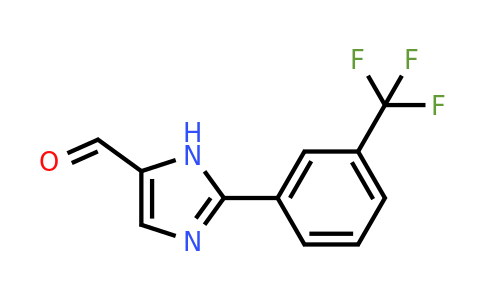 2-[3-(Trifluoromethyl)phenyl]-1H-imidazole-5-carbaldehyde
