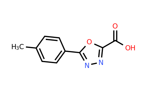 CAS 944898-10-6 | 5-(4-Methylphenyl)-1,3,4-oxadiazole-2-carboxylic acid