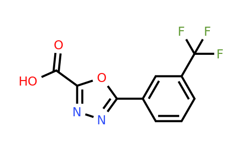 CAS 944898-18-4 | 5-[3-(Trifluoromethyl)phenyl]-1,3,4-oxadiazole-2-carboxylic acid