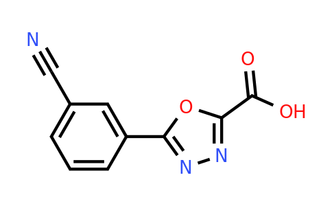 CAS 944898-21-9 | 5-(3-Cyanophenyl)-1,3,4-oxadiazole-2-carboxylic acid