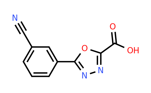 5-(3-Cyanophenyl)-1,3,4-oxadiazole-2-carboxylic acid