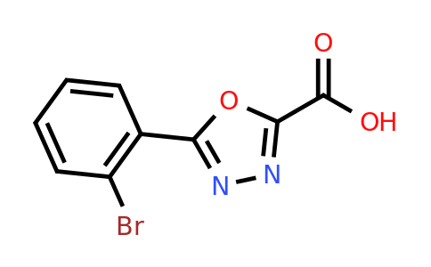CAS 944898-24-2 | 5-(2-Bromophenyl)-1,3,4-oxadiazole-2-carboxylic acid