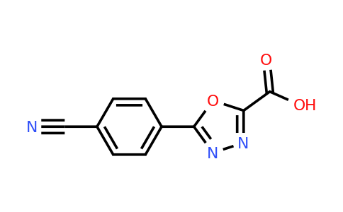 CAS 944898-28-6 | 5-(4-Cyanophenyl)-1,3,4-oxadiazole-2-carboxylic acid