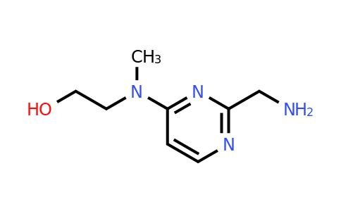 CAS 944898-35-5 | (4-[(2-Hydroxyethyl)(methyl)amino]pyrimidin-2-YL)methanamine