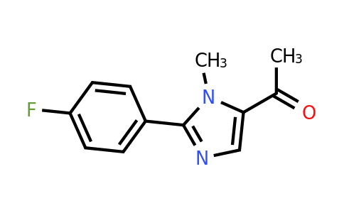 CAS 944898-54-8 | 1-[2-(4-Fluorophenyl)-1-methyl-1H-imidazol-5-YL]ethanone