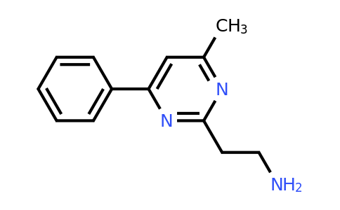 CAS 944898-74-2 | 2-(4-Methyl-6-phenylpyrimidin-2-YL)ethan-1-amine