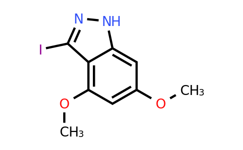 CAS 944898-84-4 | 3-Iodo-4,6-dimethoxy-1H-indazole