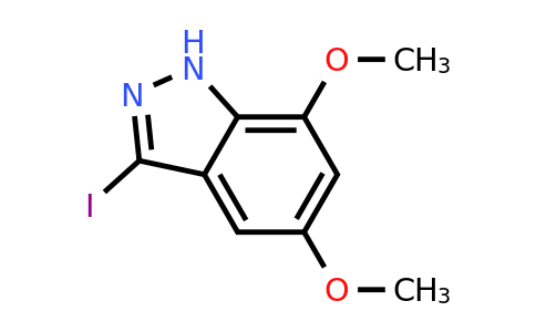 CAS 944898-87-7 | 3-Iodo-5,7-dimethoxy-1H-indazole