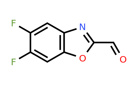 CAS 944898-88-8 | 5,6-Difluoro-1,3-benzoxazole-2-carbaldehyde