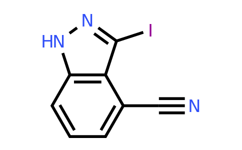 CAS 944898-93-5 | 3-Iodo-1H-indazole-4-carbonitrile
