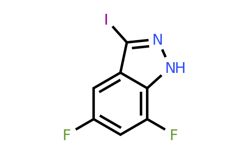 CAS 944898-99-1 | 5,7-Difluoro-3-iodo-1H-indazole