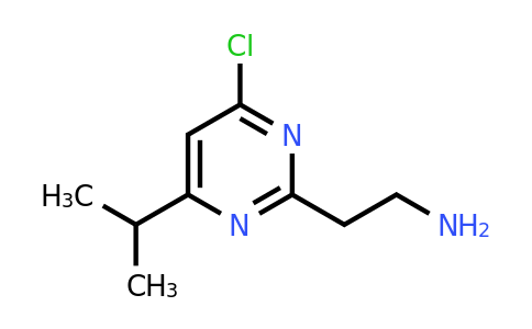 CAS 944899-04-1 | 2-(4-Chloro-6-isopropylpyrimidin-2-YL)ethanamine